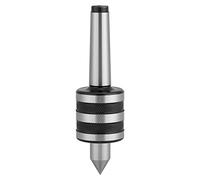 Aramox MT2 Live Center, High Speed Steel Point 55-60HRC, High Precision Bearing, Dust Proof Seal, with High Accuracy Design, for CNC Lathe Medium Speed Load