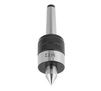 Aramox MT2 Precision Live Revolving Center, T10 Steel, High-Speed Bearing, Ideal for Medium Speed Lathe Turning and Metal Work