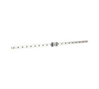Aramox MTN9 Linear Rail Guide Bearing Steel Miniature Linear Sliding Guideway 9mm Width 6.5mm Height with M3 Slider Stable Motion for CNC Machine and 3D Printer Upgrade (400mm)