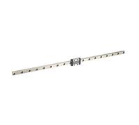Aramox MTN9 Linear Rail Guide Bearing Steel Miniature Linear Sliding Guideway 9mm Width 6.5mm Height with M3 Slider Stable Motion for CNC Machine and 3D Printer Upgrade (350mm)