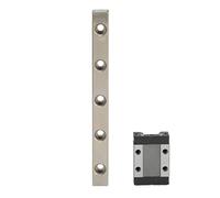 Aramox MTN9 Linear Rail Guide Bearing Steel Miniature Linear Sliding Guideway 9mm Width 6.5mm Height with M3 Slider Stable Motion for CNC Machine and 3D Printer Upgrade (100mm)