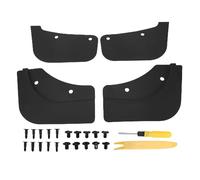Aramox Mud Flaps Set for Y 2019-2024, Black, Plastic, No Drill Installation, Splash Guards, 26 Pieces