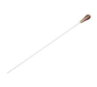 Aramox Music Baton Fiberglass Resin Orchestra Conductor Baton with Pear-shaped Handle for Symphony Choral and Band Conducting Orchestra Conductor (Yellow)