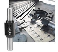 Aramox Outside Micrometer Caliper Stainless Steel Calibration Block Rod Bar, Professional Measuring Tool for Various Specifications with Convenient and Portable, Ideal for Precise (50MM)