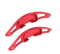 Aramox Paddle Shifter Extension Cover for 3 Axela 6 Atenza CX-3 CX-5 CX-9 MX-5 - CNC Machined Aluminum Alloy Upgrade (Red)