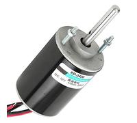 Aramox Permanent Magnet Motor DC12V 24V 30W High Speed with CW CCW Control for Machine Grinding Machine (12V3000 rpm)