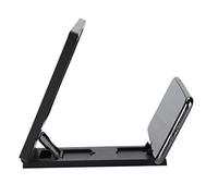 Aramox Phone Screen Magnifier, Portable and Lightweight, Innovative Design, Enhanced Viewing Experience, Especially for Watching 3D Movies Online, With High Definition Optical Technology (Black)