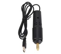Aramox Pin Vise Hand Drill, USB Electric Micro Drill, ABS Small Handheld Electric 5V 2A with 10 Needles and Wrench for Plastic Resin Wood Jewelry Making