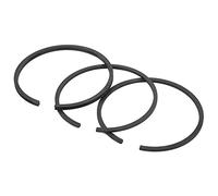 Aramox Piston Ring Replacement Set 51mm Air Compressor Piston Ring 3Pcs for 1.1 .5KW Motor Air Pump 0.12 0.17 Cylinder Good Sealing Easy Installation and Removal