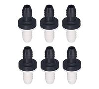 Aramox Plastic Check Valve, Multi-purpose Usage, Portable Design, Grade Material, High Performance for Water Treatment, Air Purification, and Mechanical Industry, Ideal for Preventing (CDBS6)