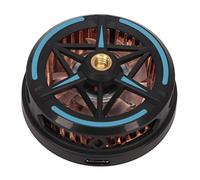 Aramox Powerful Fan, Tec Algorithm Refrigeration, Aviation Aluminum Material, Magnetic Core Design, Intelligent Temperature Control for Cell Phone Cooling Fan, Adds Cooling Effect with