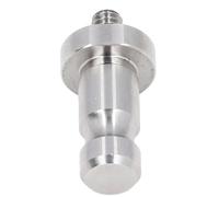 Aramox Prism Pole Adapter, Stainless Steel Construction, High Strength, Erosion, Compatible with 1/4-20 Tripods and Total Stations