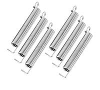 Aramox Professional Electric Guitar Tremolo Bridge Springs Great for ST Type Improve Guitar's Out of Tune for Electric Guitarists Chrome 6Pcs