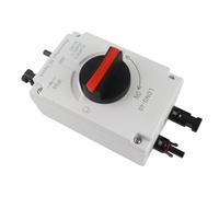 Aramox PV Disconnect, 4P PC Isolator 1200V 40A IP66, Rail Mount, 8x Rated Current Breaking, for RV Boat Solar System Inverter Controller