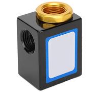 Aramox Quick Exhaust Valve Alloy Pneumatic Valve QE 03 G3 8 Compact High Airflow Fast Pressure Release Easy Installation for Air Line Control and Mechanical Equipment
