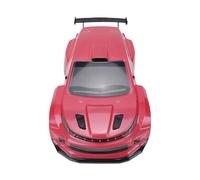 Aramox RC Car Body Shell, Pre-Printed RC Body Shell Replacement for SY1204 1/12 4WD Remote Control Cars, Upgrade PVC with Integrated Rear Wing (Red)