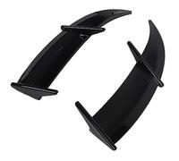 Aramox Rear Roof Spoiler ABS Spoiler Improves Stability Grip and Sporty Look Easy Installation for MK6 Base Models Car Roof Window Top Wing Lip (Bright Black)