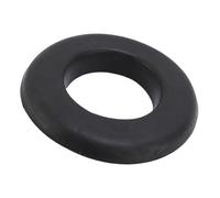 Aramox Rear Upper Coil Spring Insulator, Reduce Vibration Transmission Rubber Coil Spring Isolator Replacement for 1500 2009-2022