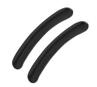 Aramox Replacement Headband Pad, Protein Leather Headphone Replacement Headband Cushion with High Density Foam, Easy DIY Adhesive Install for Barracuda X Wired Headphones (Black)