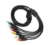 Aramox RGB Component Video Cable, High Flexibility Soft Stable Composite Cord with 4 BNC Heads, Multifunctional Ease of Use Multifunctional Compatibility Suitable for Crt Monitors,