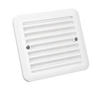 Aramox RV Side Ventilation Fan, ABS 12V 1.2W RV Side Vent Fan with Fly Screen, Fast Exchange, Wall Mount Cover for Trailer Boat Bathroom Kitchen