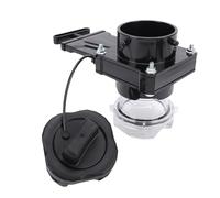 Aramox RV Waste Valve, 3 Inch Gate Valve with Transparent Adapter Leakproof for RV Black Tank