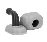 Aramox Self Adhesive Windproof Mute Door Stopper for Bathroom, Labour Saving Installation for All Floors, Concealed Design, Non Magnetic Mechanical Technology (Door Suction)