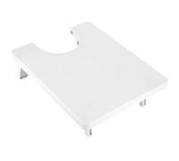 Aramox Sewing Machine Extension Board Plastic Portable Folding Sewing Table 25.7 X 20.7cm with Marked Scales and Stable Legs for Fanghua 202 Home Crafts Beginners