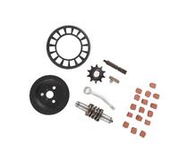 Aramox Shaft Gear Kit, Metal Alloy Drive Chain for Motorized Bike, Performance, High Reliability