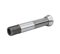 Aramox Sharpener Chuck Metal Grinding Machine Collet M20 Thread 3 to 9mm 0.02mm Accuracy HRC40 to 45 Long Fixed Elastic Collet for Sharpener Fine Clamping (7mm)