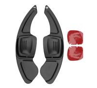 Aramox Short Paddle Shifter Extension, 2PCS Aluminum Alloy Steering Wheel Shift Paddle Cover for MK8 2022+ (Black)