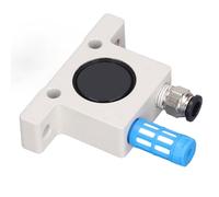 Aramox Silent Low Noise Pneumatic Vibrator Industrial Air Oscillator Ball Type Aluminium Alloy G1/4inch Thread Vibration Force Adjustable, Suitable for Conveying, Vibratory Screening,