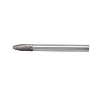Aramox Single File Tungsten Steel Carbide File for Die Grinder 6000 to 50000 RPM for Deburring Grinding Sculpting on Metal Wood By Mechanics Carvers