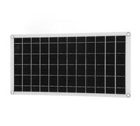 Aramox Solar Panel, IP65 15W Solar Battery Charger Kit with Flexible Installation, USB Socket for Security Cameras, Cell Phones, Fans