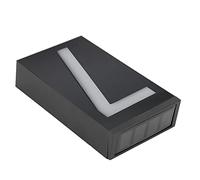 Aramox Solar Power LED Gate Number Plate Light Waterprood Address Lights Plate, with Large LED Display, Long Service Life, Sign (Number 7)