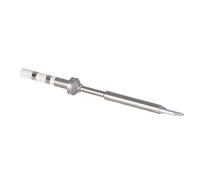 Aramox Soldering Iron Tip Stainless Steel Solder Tip Replacement Standard Size Easy Installation Oxidation Resistant for TS100 TS101 Mini Electric Soldering Iron Users (TS-K)