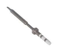 Aramox Soldering Iron Tip Stainless Steel Solder Tip Replacement Standard Size Easy Installation Oxidation Resistant for TS100 TS101 Mini Electric Soldering Iron Users (TS-BC2)