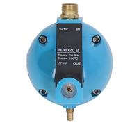 Aramox Spherical Drain Valve Automatic Drain Filter Aluminum Alloy and Stainless Steel Float Ball Type 10 Bar 212 Fahrenheit 400 Lh for Air Compressor HAD20B