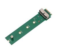 Aramox SSD to M.2 NGFF Adapter Card, Green PCB Converter for Data Read Write, SSD Test and Data Recovery, 11.1 X 2.8 X 1. Cm, for Desktop and Listed Models