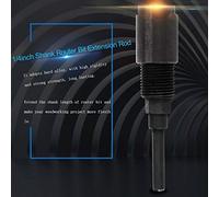 Aramox Stable Performance, Powerful Clamping Force, Precise Fit for 1/4inch Shank, Flexible Woodworking, Hard Alloy Router Bit Collet Extension Rod, Extends Shank Length with High