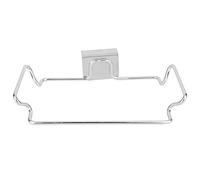 Aramox Stainless Steel Door Back Trash Rack, Space-Saving Trash Bag Holder for Kitchen, Durable Design with Easy Installation, Fits Most Cabinet Doors