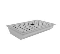 Aramox Stainless Steel Kitchen Sink, Undermount Single Bowl Bar Sink 13 X 7.87 X 1.97 in with Slip Tray and Mesh Cover, Compact Workstation for Kitchen Countertop Tea Bar (Brushed)