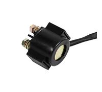 Aramox Starter Solenoid Relay 12V 20W GY6 Scooter ATV Starter Relay 2 Pin 2 Wire Direct Plug In Replacement for Chinese Scooter ATV Kart Moped Riders