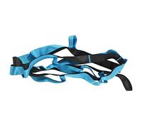 Aramox Stretch Strap, Nylon Yoga Strap for Flexibility Training, Neoprene Padded Elastic Band, Improves Range of Motion, Warm Up and Recovery, for Home Workout Pilates (Blue)