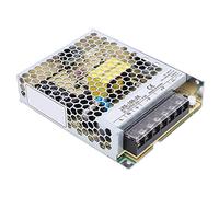 Aramox Switching Power Supply, LED Indicator, High Efficiency, 5G Vibration Test, Current, AC Input Range Selection, 100W for Transformer Driver with 12V/24V DC Output, Aluminum, (LRS-100-24)
