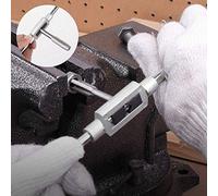 Aramox Tap Wrench Drill Set, M3-M12 High-Speed Steel Thread Processing Set, No Burrs, for Various Applications, with 7 Different Sizes