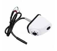 Aramox Third Brake Light Backup Camera, Dual Lens Slim Design Supports CVBS AHD Night Vision Universal for Parking Monitor