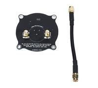 Aramox Triple Feed Patch Antenna, PCB 5.8GHz Directional Circularly Polarized Antenna, 9.4 DBi Gain 55 Degree Beamwidth 83.5 Percent Efficiency for Drones and FPV Goggles