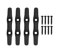 Aramox Truck Bed Tie Down Hook Cleat Set Replacement 55276735AB for 2500 2002 - 2008 & 2019 - 2025 with 4 Hooks for Secure Installation and Cargo Straps