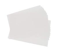 Aramox Unleash Your Creativity with 10PCS Shrink Plastic Sheet Draw, Bake, Decorate for Crafts, DIY Accessories (0.3mm-Transparent fine Grinding 20x29cm)